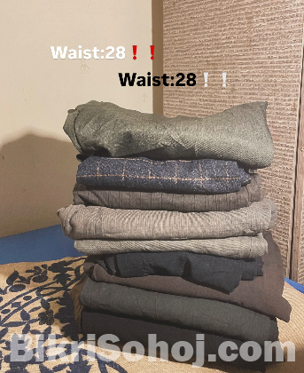 Thrifted formal pants